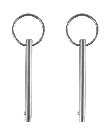 2 Pack 1/4 x 3 Stainless Steel Bimini Top Pins - Marine Hardware (Pack of 2) - Buy Online on GoSupps.com