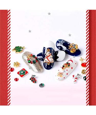 Dwqnvf Nail Colorful Nail Christmas Rhinestone Series 3D Manicure Nail Art Decor DIY Rivet Studs Pearl Jewelry SD-01 - Buy Online on GoSupps.com