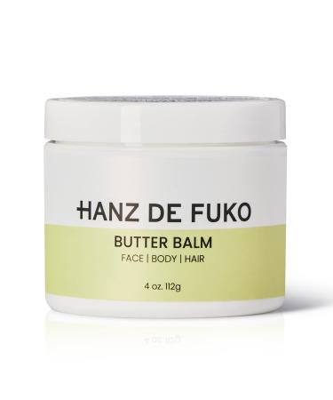Hanz de Fuko Butter Balm   Moisturizing and Nourishing Botanical Balm for Face  Hair  and Body   Soothes and Repairs   4 oz