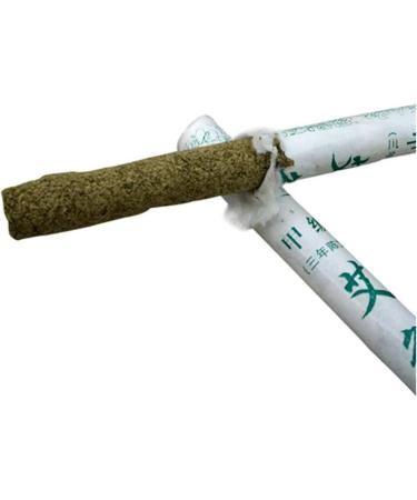 Moxa Tube Moxa Sticks - Handmade Mugwort Rolls for Moxibustion | 5-Year Purity | 10 Per Box | Body Massage for Moxa Therapy - Buy Online on GoSupps.com