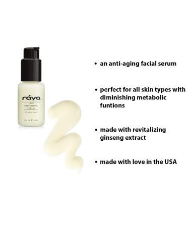 RAYA Line Preventing Serum - Anti-Aging Facial Treatment for All Skin Types | Reduce Fine Lines & Wrinkles - International Shipping Available - Buy Online on GoSupps.com