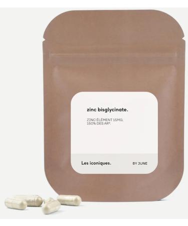 Zinc Bisglycinate Strengthens Immunity and Supports Healthy Skin Optimal Assimilation 2 Month Cure 60 Vegetable Capsules Formulated by Pharmacy Doctors the Iconics of June.