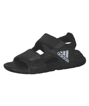 adidas Unisex Kids Altaswim Beach & Pool Shoes 1 UK Core Black Ftwr White Grey Six