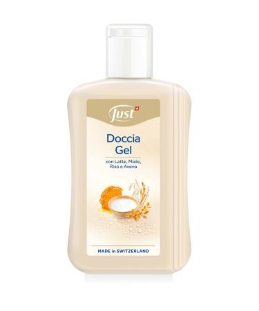 MYSELF Just Shower Gel 250ml with milk honey rice and oats for delicate skin