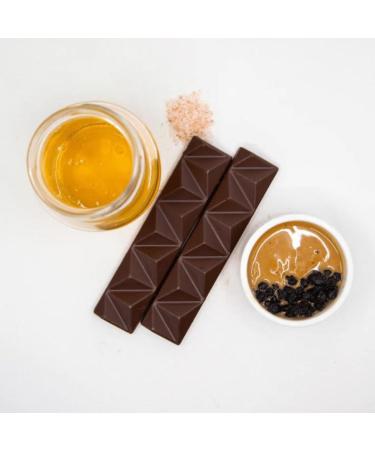 Denali Endurance Bars - 7 Summits Snacks - 16g carbs 10g fats 2g protein - Milk chocolate Peanut butter and wild blueberry bar - 6 Bar Pack - Buy Online on GoSupps.com