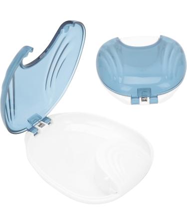 Portable Denture Box | Gray Tooth Holder for Dentures & Earplugs | Durable & Stylish Storage Solution - Buy Online on GoSupps.com