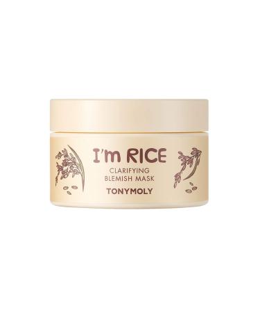 Tony Moly I'm Rice Clarifying Blemish Beauty Mask 3.38 fl oz (100 ml)