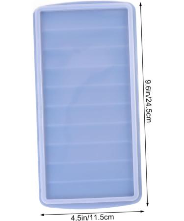 ABOOFAN 1pc Kitchen Dessert Shaped Ice Bar Household Shop Practical DIY Supply Cube Silicone Mold Design 24.5X11.5CM Blue - Buy Online on GoSupps.com