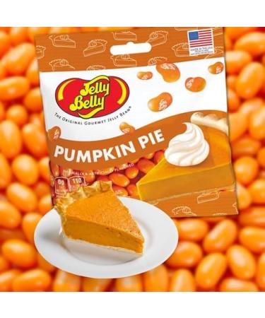 Jelly Belly Pumpkin Spice Jelly Beans Halloween Christmas Full Size 1-Pack 100g Candy Bags containing Pumpkin Pie Spice Kosher Candy Gluten Free Stocking Stuffers for Teens Holidays Bonbon Pumpkin Pie pack of 1 - Buy Online on GoSupps.com