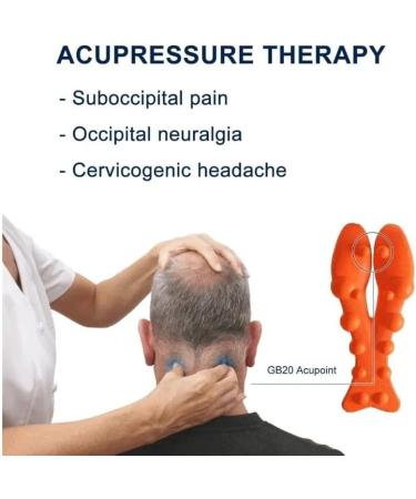 Relieflylab Trapezius Stretcher - Trigger Point Massage Device for Neck & Shoulder Relief Back Extensor Align Pillow - Buy Online on GoSupps.com