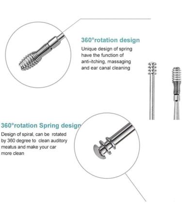 Ear Cleaner Wax Removal Tool - Earpick Sticks for Earwax Removal and Ear Health - Buy Online on GoSupps.com