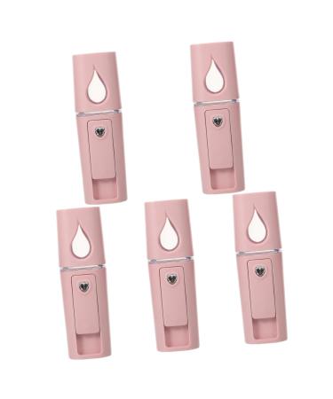 NOLITOY 5pcs Hydrating Beauty Instrument Mini Face Steamer Mini Steamer for Face Facial Mister Abs 10.00X3.00X3.00CMx5pcs