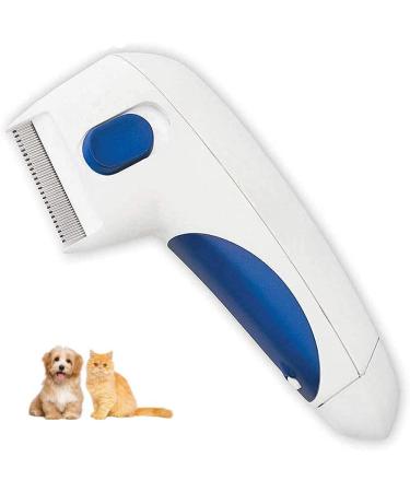 kiesling Cat Dog Flea Comb Electronic Flea Comb Lice Remover Pet Grooming Comb Brush for Dogs Cats Effective Remove Flea