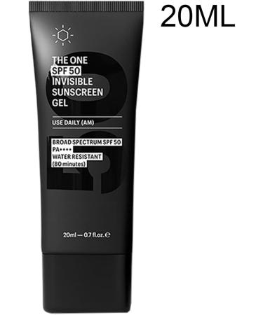  Byeaon Sunscreen Gel Moisturizing Gel Skin Care SPF50 Invisible & Makeup Water Resistant Heavy Duty Cover Sweat Resistant 20ml For All Skin Types - Buy Online on GoSupps.com