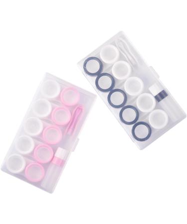 Buy Healvian 8 Sets Contact Lens Storage Box - Travel-Friendly Colored Cases for Safe & Organized Lens Storage - Buy Online on GoSupps.com