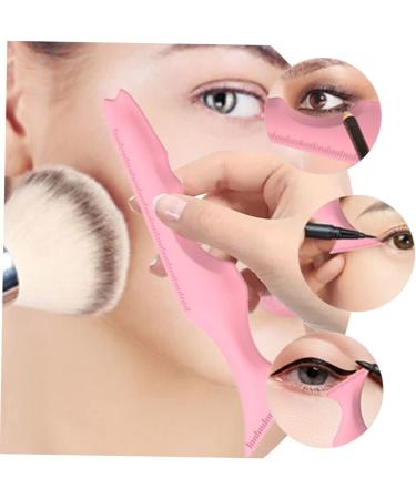 Baluue 4 Pcs Silicone Beauty Lipstick Drawing Aid Makeup Stencils Aid Eyeliner Stencil - Buy Online on GoSupps.com