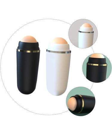FRCOLOR 2pcs Volcanic Stone Oil-absorbing Ball Pimple Tool Oil- Absorbing Face Roller Oil Absorbing Ball - Buy Online on GoSupps.com