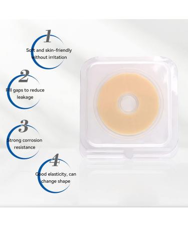 Ostomy Barrier Rings - Mouldable Colostomy Rings for Stoma Care | Prevent Leakage - Pack of 10 - Buy Online on GoSupps.com