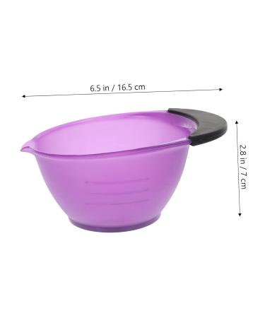 FRCOLOR 10 STK Hair Sealer Shells Professional Hair Salon Tools for Mixing & Coloring | Violet Rubber Applicator 16.5x12.2 cm - Durable & Easy to Use - Buy Online on GoSupps.com