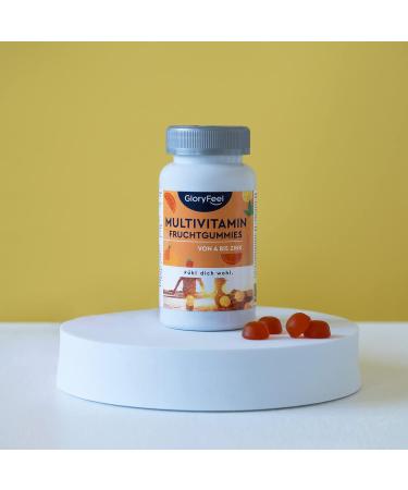 Buy Sugar-Free Multivitamin Fruit Gums for Kids & Adults - Premium K2Vital Vitamins C D B12 Biotin & Zinc - Essential Nutrients Made in Germany - Fast International Shipping - Buy Online on GoSupps.com