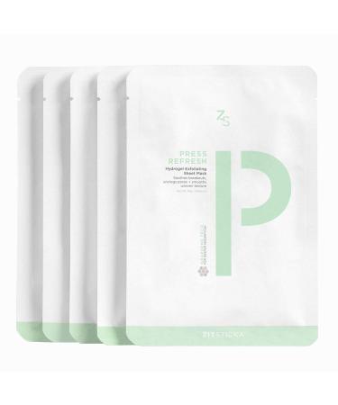 ZitSticka Press Refresh Exfoliating Sheet Mask (5 Pack) for Acne-Prone Skin - Buy Online on GoSupps.com