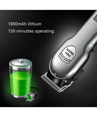 Professional Hair Clippers for Men - Adjustable USB Rechargeable Hair Trimmer - Y8580C Barber Clipper - Buy Online on GoSupps.com