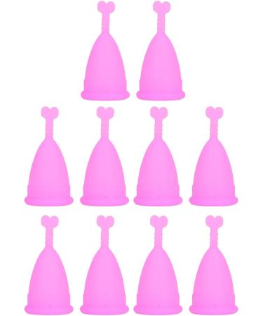 10 Reusable Menstrual Cups - Soft Silicone Hygienic & Eco-Friendly | Travel-Friendly Purple | Shop Now! - Buy Online on GoSupps.com