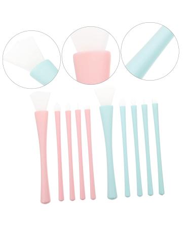 Shop Minkissy Silicone Makeup Brush Set - Perfect for Lip Gloss Eyeliner & Facial Masks | International Shipping Available - Buy Online on GoSupps.com