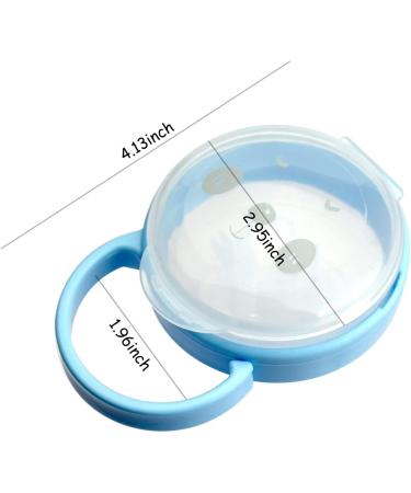 Baby Dummy Case Pacifier Case Travel Soother Box Transparent Soother Pod Pacifier Holder Box for Kids (Mid Yellow) Mid Yellow - Buy Online on GoSupps.com