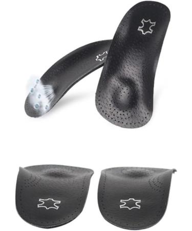 NOLITOY 3 Pairs Plantar Insoles - Anti-Slip Arch Support Invisible Latex Half Yard Inserts for Men and Women - Leg Correction Comfortable Shoe Support - Buy Online on GoSupps.com