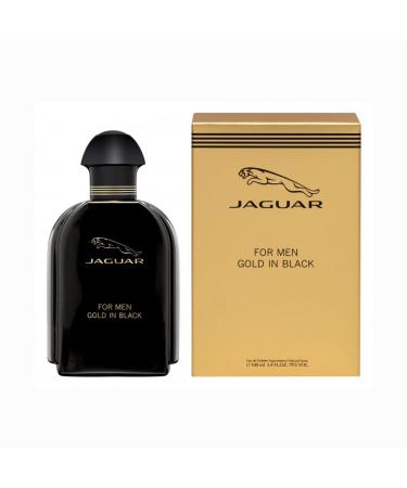 Jaguar Gold In Black by Jaguar Eau De Toilette Spray 3.4 oz for Men - Buy Online on GoSupps.com