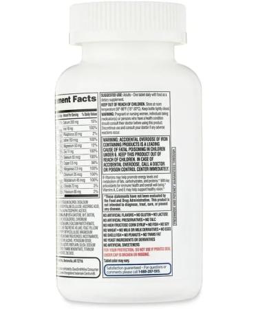 AGILIPET Equate Complete Multivitamin/Multimineral Supplement Tablets Adults 200 Count - Adults Sticker. - Buy Online on GoSupps.com