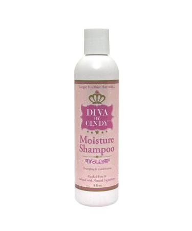 DIVA BY CINDY Sulfate-Free Moisture Shampoo - 8oz