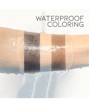 Dark Brown Hairline Powder Stick - Waterproof Hair Root Concealer for Thinning Hair - 2Pcs Hair Shading Sponge Pen - Quick Cover Solution - Buy Online on GoSupps.com