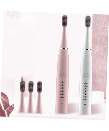 PartyKindom 6 Toothbrush Whitening Tool - Travel Size Pink - 1 Piece Pack | International Shipping Available - Buy Online on GoSupps.com