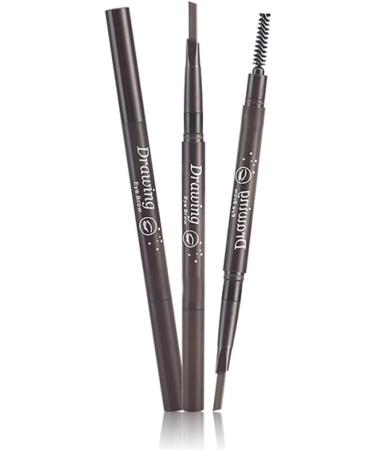 NOLITOY 2pcs 2 1 Eyebrow Pen Brow Brush Eyebrow Pencils Double Head Makeup Tools To Rotate - Buy Online on GoSupps.com