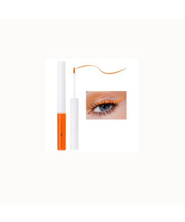 Fluorescence Liquid Eyeliner Bold Vivid Bright Colorful Eye Liner Long Lasting Waterproof Glow In The Dark Eye Makeup 0.14 Fl Oz (Pack of 1) D