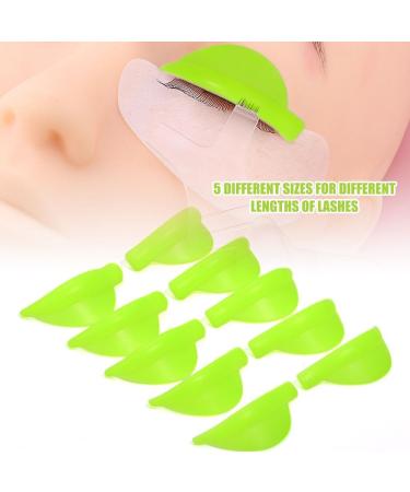 Keboyoe 30 Pieces Silicone Lash Lift Shields Tool Silicone Lash Lift Curlers Pads Lift Pads for Eyelash Perm Reusable Soft Lash Lifting Rods with XS/S/M//L/XL for Eyelash Perming Makeup Tool(Green) - Buy Online on GoSupps.com