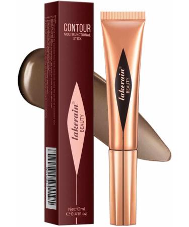 Highlighter Stick Multi-Stick Creamy 3 in 1 Waterproof Sheer Glow Buildable Color Contouring Pen Blush and Blendable Highlighter Makeup Stick for Face Troonz - Buy Online on GoSupps.com