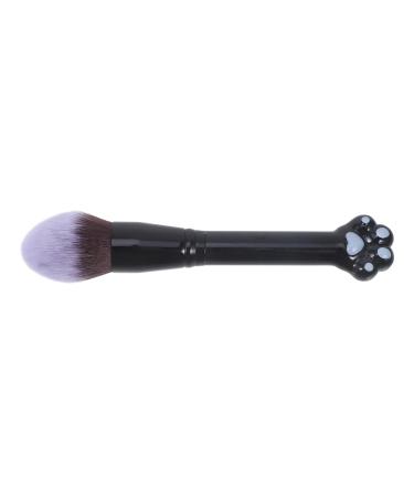 HONMEET Cat Claw Loose Powder Brush Blush Brush Travel Makeup Brushes Powder Brush for Loose Powder Cosmetic Brush Powder Brush for Pressed Powder Foundation Brush Facial Makeup Brush