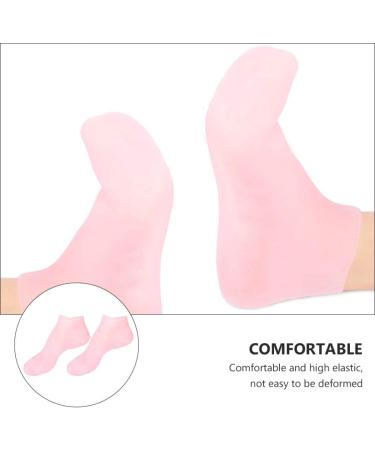 Exceart Spa Gel Socks for Moisturizing & Cracked Heel Repair - Soft Lotion Socks for Dry Skin (Size 42-44) - Buy Online on GoSupps.com