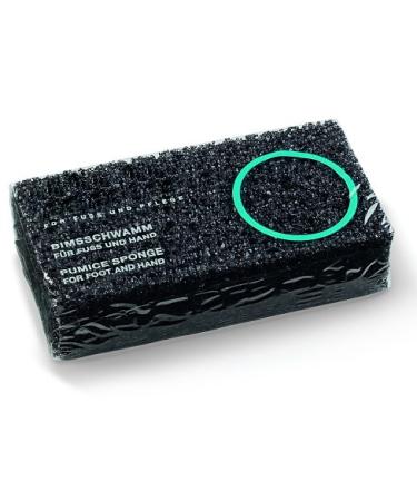 1x Callus sponge for removing calluses Kosmetex pumice sponge similar to pumice stone discolored hands
