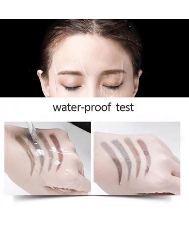 WUBLSYAN Microblading Tattoo Eyebrow Pen - Waterproof Gel Tint Pencil for Long Lasting Natural Brows - 4 Tips for Hair-Like Definition (4 PCS) - Buy Online on GoSupps.com
