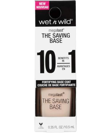 wet n wild E220D Megalast The Saving Base Fortifying Base Coat without Formaldehyde/Toluene/Phthalates - Buy Online on GoSupps.com