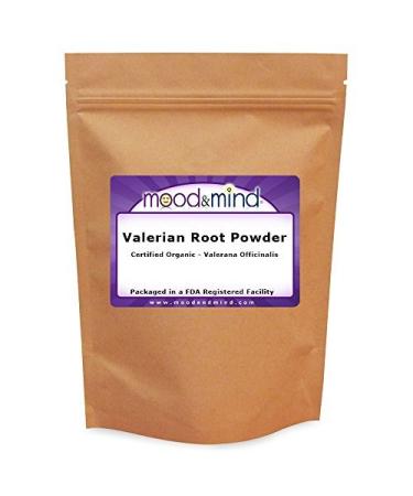 Organic Valerian Root Powder - Valeriana Officinalis (Mood & Mind) 4 oz. (112g.) 3.92 Ounce (Pack of 1)