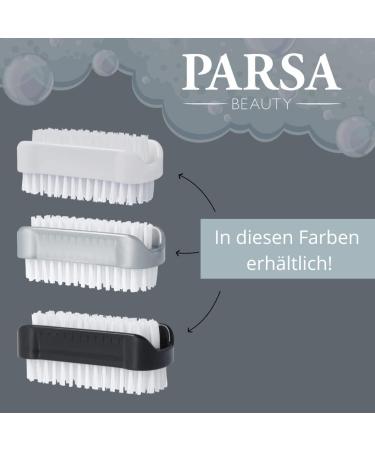 Parsa Beauty Double-Sided Hand Brush Set - 5-Piece Nail Brushes for Bathroom Toilet & Workshop - Effective Hand Washing Tool - Buy Online on GoSupps.com