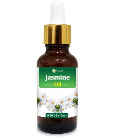 Jasmine Essential Oil - Pure & Natural Jasminum Grandiflorum for Aromatherapy & Skin Care - Therapeutic Grade (15ML - Buy Online on GoSupps.com