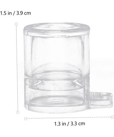 Yardwe 2pcs Ant Water Feeder Ant Habitat Ant House Mini Ant Nest Pet Feeder Transparent Acrylic - Buy Online on GoSupps.com