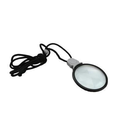 AJOIDR Magnifying Glasses Pendant Hanging Loupe Monocle-Lens Compatible for Kids Seniors Reading Small Prints-Map Coins Jewelry