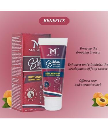  MACARIA Bobae Firming Breast Cream Sexy Bust Breast Enhancement Cream Gel Bust Cream for Women Enlargement Firming and Lifting Bust Cream Skin Care Supplement for Beauty Body Shape - Buy Online on GoSupps.com